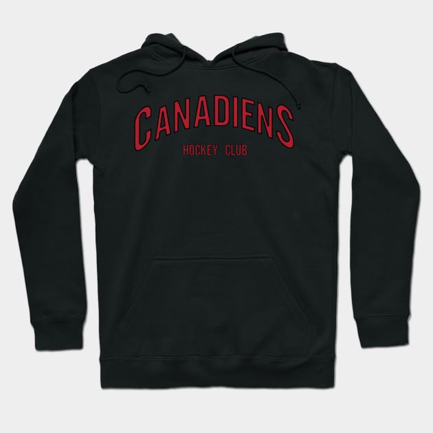 Canadiens Hockey Club Hoodie by teakatir